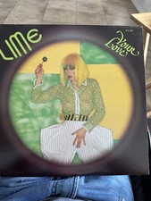 LIME - YOUR LOVE -VINYL LP 1981  1ST PRESS MA...