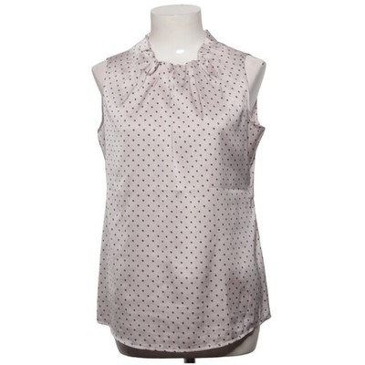 Comma, Top, Größe: 36, Schwarz/Lila, Polyester, Damen #7ll