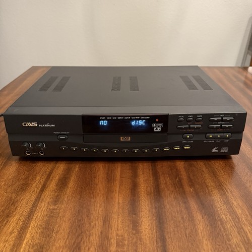 Vintage CAVS Platinum HDV-201A DVD Player MP3 CD-R/RW VCD Tested No Remote