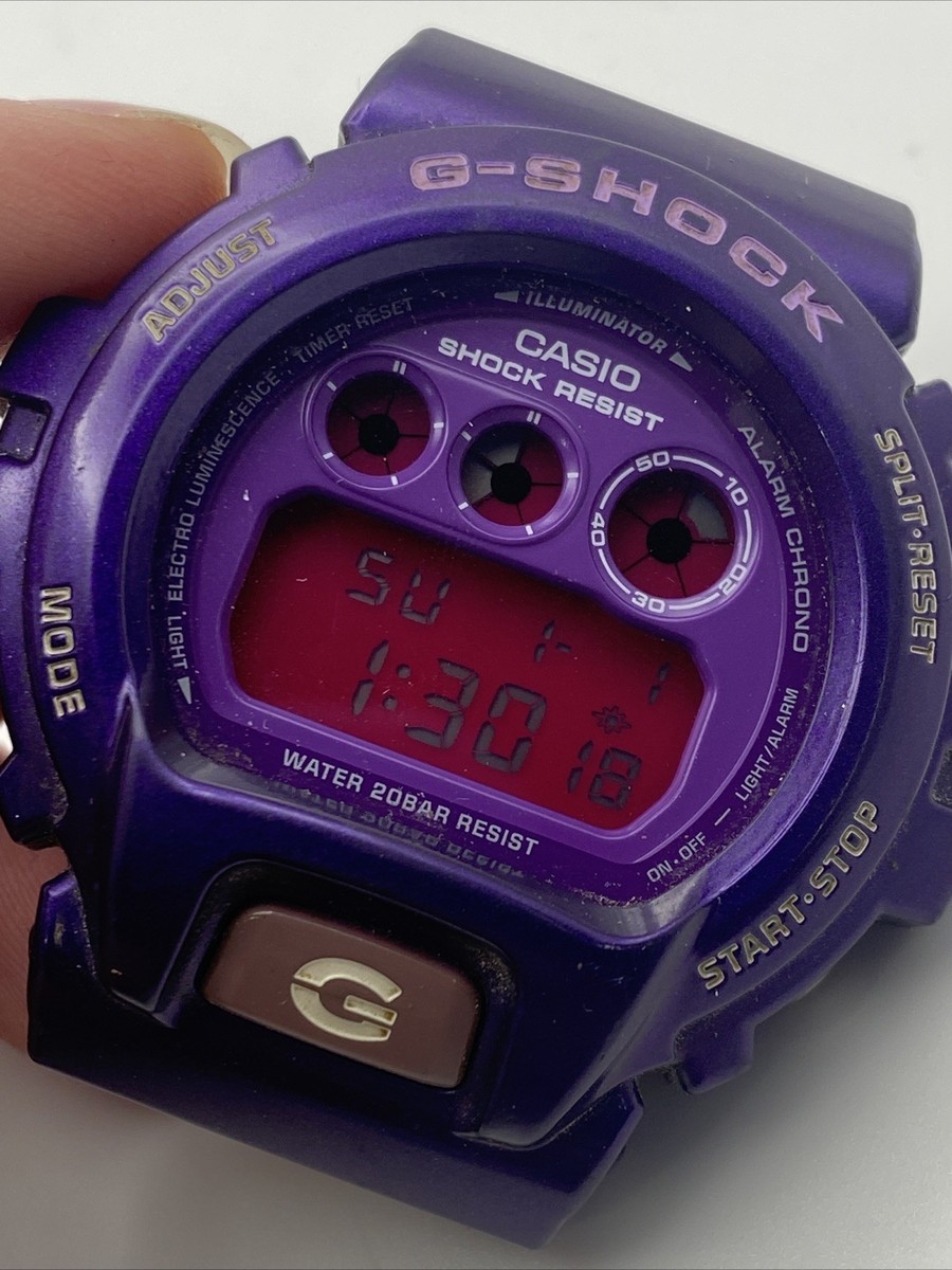 Dw 6900cc パープル gshock 紫 CASIO DW-6900CC-6 SHOCK G-SHOCK DW