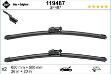 SWF Balai d'essuie-glace Avant pour BMW X3 (G01, F97) X4 (G02, F98) iX3 (G08)