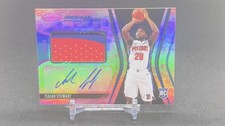 2020-21 Panini Certified #FF-STE Isaiah Stewart Freshman Fabric Sig Camo /25