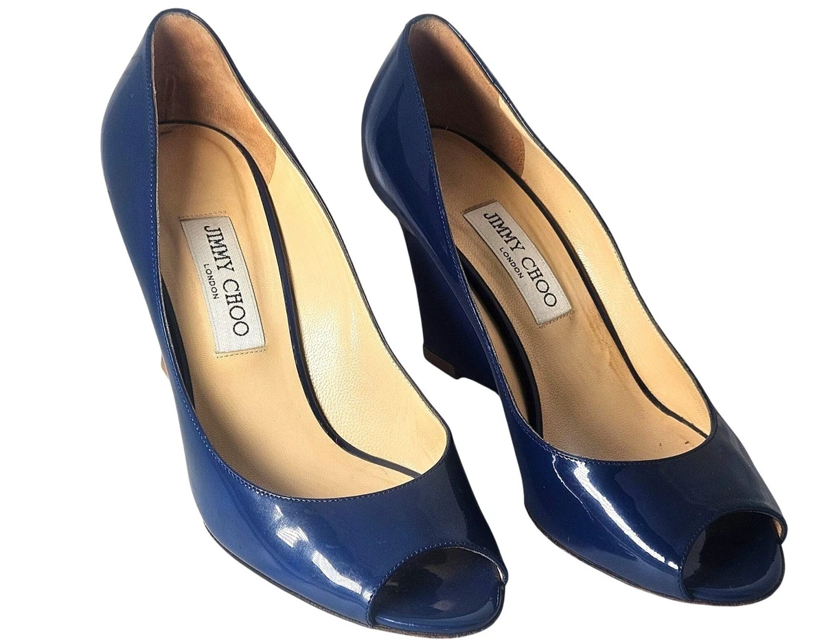 Jimmy Choo Blue Wedge Heels for Women for sale | eBay