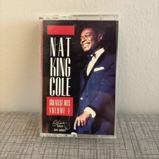 Nat King Cole Greatest Hits Volume 1 Cassette Tape 1993