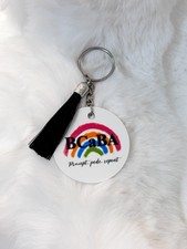 Unique Handmade Keychains Personalized, Creative Gift for Friends and Loved Ones