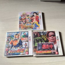 3DS Kamen Rider Traelers' Record, Doraemon Card, ONE PIECE Super Grand BattleX