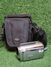 JVC Everio GZ-MG630SEK Handheld High Definition HDD Camcorder Silver UNTESTED 