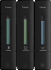 Shampoo and Conditioner Dispenser - Shower Soap Dispenser Wall Mounted No Drill