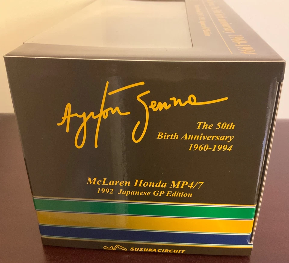 Minichamps 1:18 McLaren Honda MP4/7 1992 SENNA 50th anniversary "Marlboro" RARE - Image 3 of 4