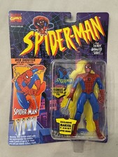 Toy Biz Spider-Man The Animated Series Action Figure Web Shooter Collector Pin