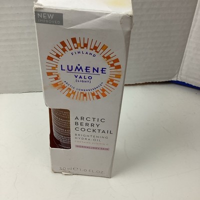 Lumene Valo Light Arctic Berry Oil Cocktail Hydra-Oil Normal / Dry Skin 1 Oz