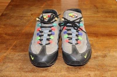 Nike Air Max 95 CW6575 001 Men's Running Shoes Size 13 Grey Multi Color