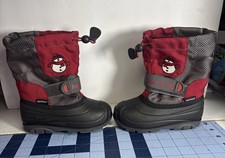 Kamik Toddler Unisex Boots - Waterproof, Insulated Size 9 Snowman