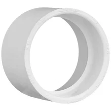 Manufacturer Varies PVC Coupling, Hub, 2 in Pipe Size 1WKH3 Manufacturer Varies