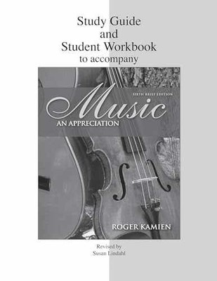 Study Guide and Student Workbook to - Paperback, by Kamien Roger - Good