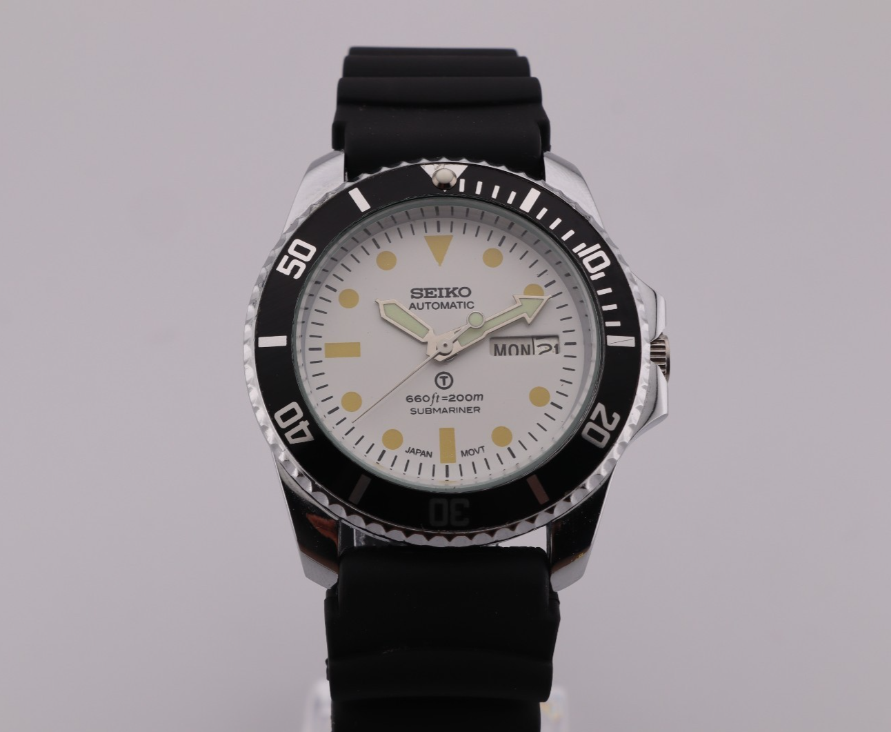 Vintage Seiko Divers Automatic 6309A  Rotating Bezel D/D Japan Made Men's Watch