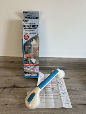 NEU Ideaworks Super Grip Saughalterung Griff verlängerte Länge