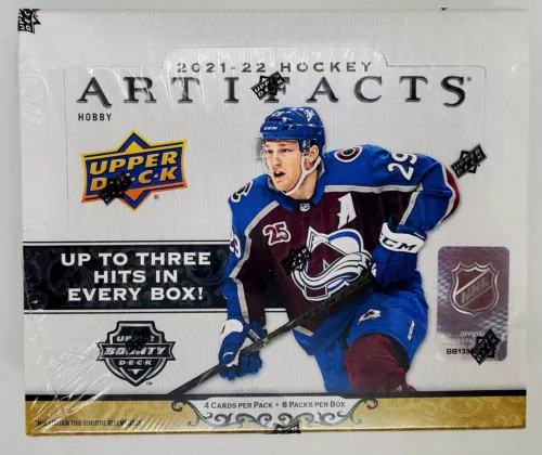Brand New! 2021-22 NHL Upper Deck Artifacts Hockey Hobby Box Factory Sealed! 🔥
