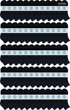 48 Pack of Mens Premium Cotton Quarter Ankle Sport Socks Size 10-13 Solid Black