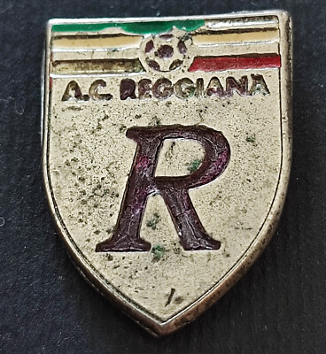 SPILLA CALCIO REGGIANA PIN VINTAGE VECCHIA ULTRAS FOOTBALL REGGIO  EMILIA