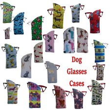 Dog Themed Glasses Cases Case Vision Storage Sausage Dogs Pug Bulldogs Gift New