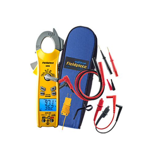 Fieldpiece SC440 TRMS AC/DC Clamp Meter with Backlit Dual Display - Picture 1 of 1