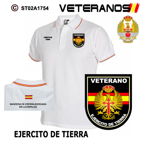 POLOS FUERZAS ARMADAS ESPAÑOLAS: VETERANOS - EJERCITO DE TIERRA - Photo 1/1