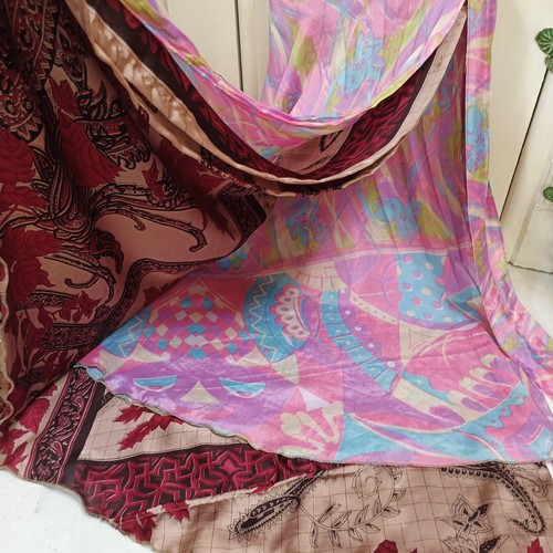 Falda Larga India Rosa Revisible Hippy Boho Maxi 20/19 - Imagen 6 de 9