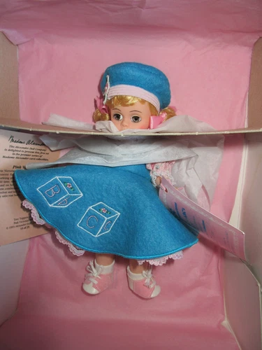 LE 8" Doll Madame Alexander “Wendy Learns Her ABC’s” Collector Doll
