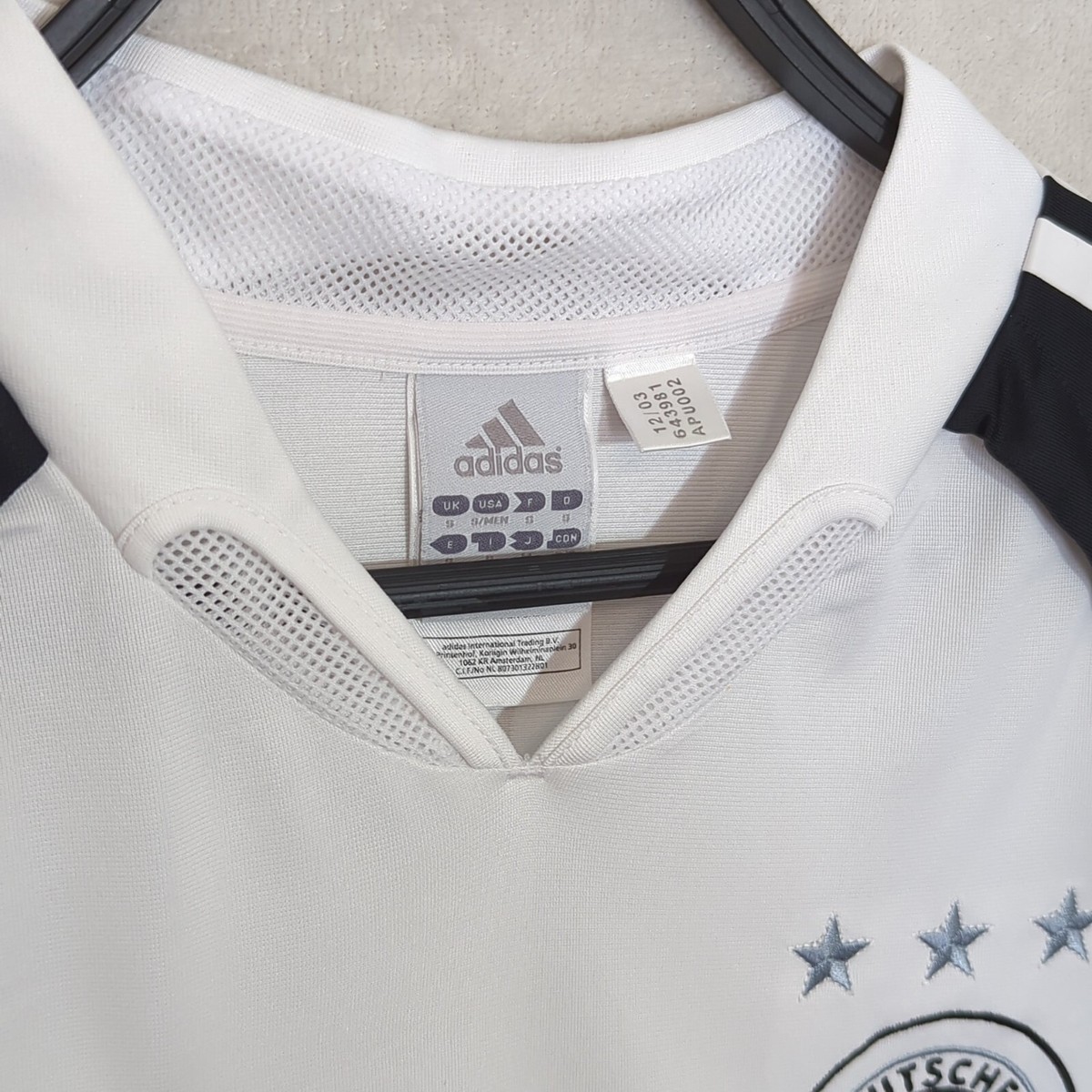 Vintage Germany Euro 2004 Jersey Sz.S Schweinsteiger #7 White Home