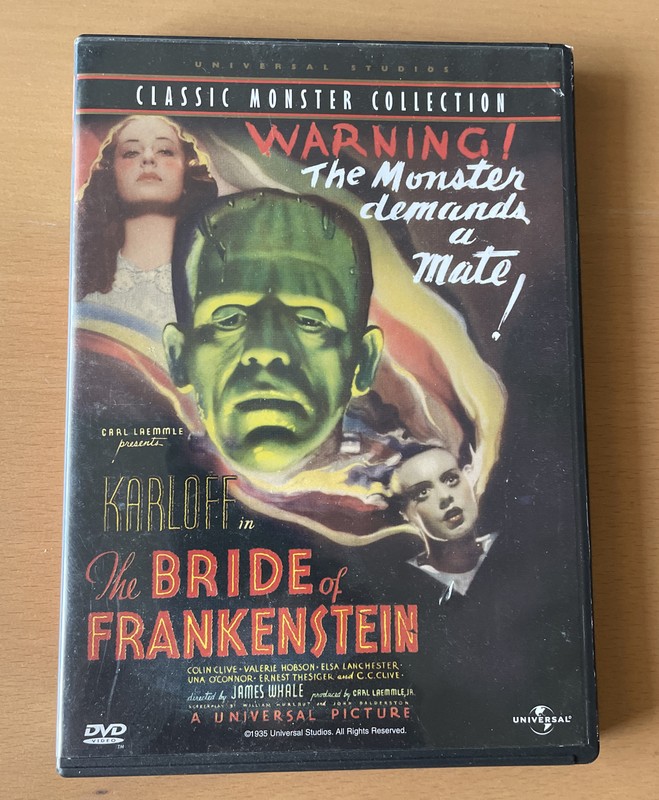 The Bride of Frankenstein (DVD, 1999, Classic Collection)