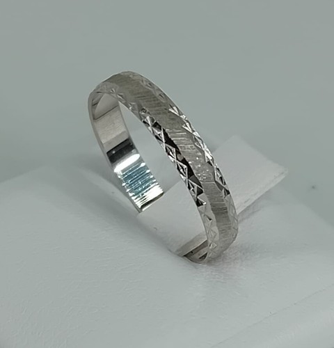 Fedina in oro bianco 18kt - Picture 2 of 4