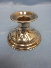 KA1558-925er Silber 1 Armige Kerzenhalter H&ouml;he 5 cm &Ouml;ff 2 cm Gewicht 42,7 Gramm