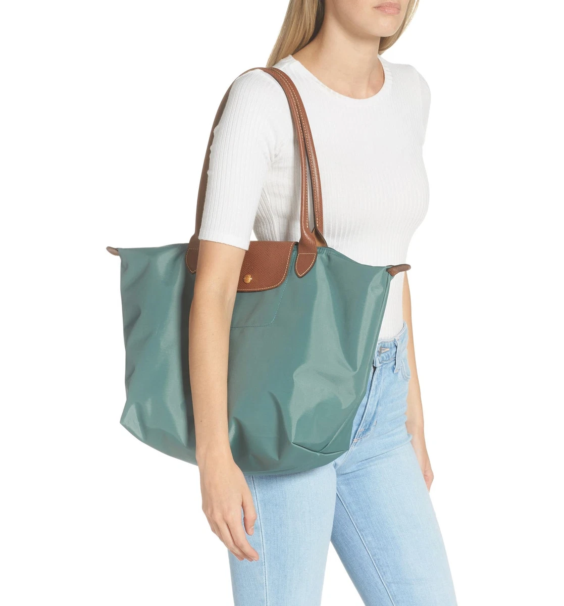 Longchamp Large Le Pliage Shoulder Tote