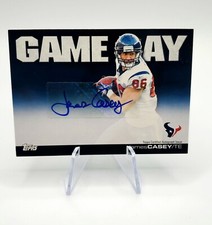 2011 Topps - Game Day Autographs #GDA-JC James Casey Texans