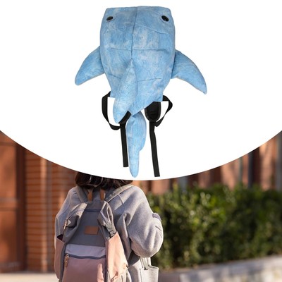 Shark Backpack Funny Travel Bag Bookbag Cute Fashion Animal Shaped Backpack for