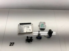 03-05 BMW 325XI AWD 2.5L ENGINE IGNITION ECU CONTROL MODULE DME KEY SET OF 5 OEM