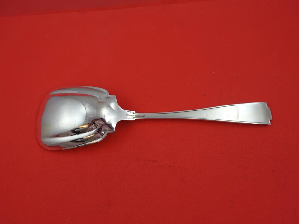 Cuchara para servir ensaladas/cuchara para servir ensaladas Etruscan by Gorham de plata esterlina 8 3/4" Foto 2 de 2