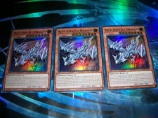 3x Blue-Eyes Jet Dragon 1st Edition Ultra Rare RA02-EN017 Yu-Gi-Oh!