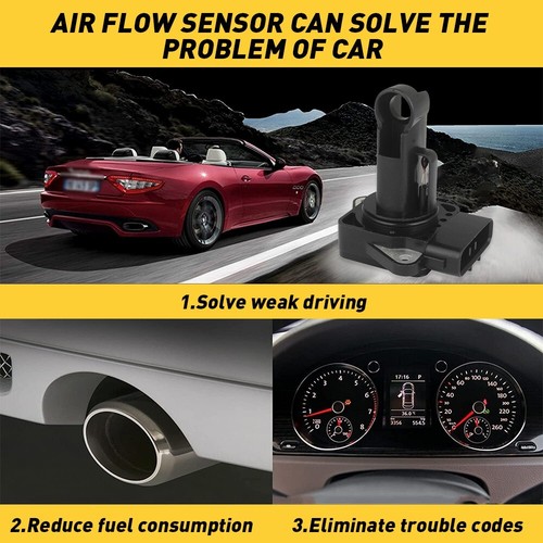 MASS AIR FLOW METER MAF SENSOR 22204-22010 FOR 2003-2008 TOYOTA COROLLA MATRIX - Bild 6 von 9