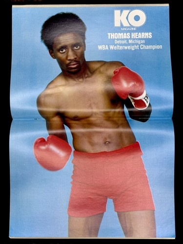 KO Magazine Feb 1981 Boxing MUHAMMAD ALI Cover w/ Thomas Hitman Hearns Poster #2 - Picture 3 of 3