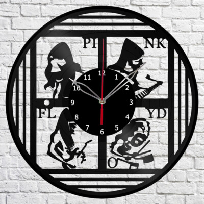 Vinyl Clock Pink  Floyd Wall Clock Unique Art Vinyl Record Wall Clock 1546