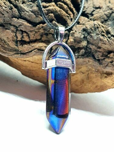 Large Angel Air Spirit Goddess Pendant Necklace - 30" Silver Plated Chain, Gift Bag Included, Nickel-Free