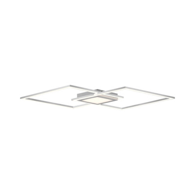 LED Deckenlampe warmweiß inkl. Downlight getrennt schaltbar Rahmenleuchte hell