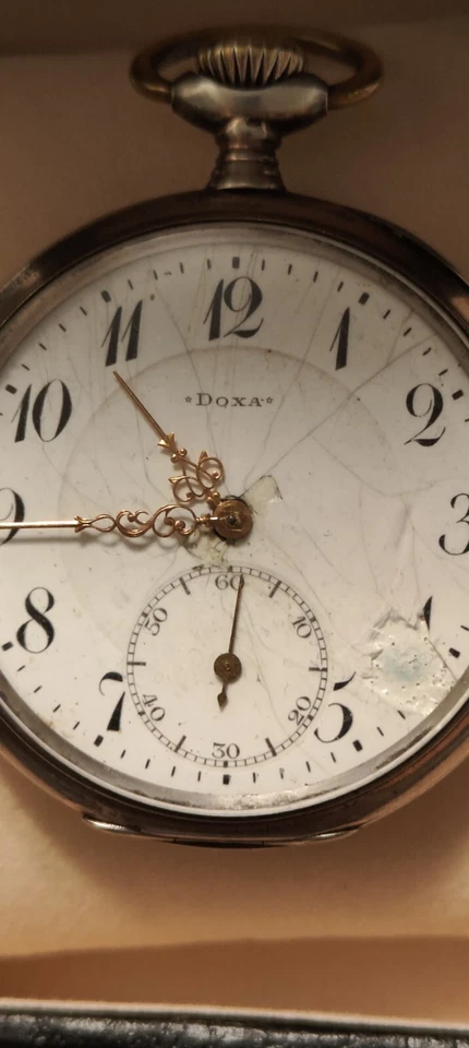 Men's Pocket Watch "DOXA" Antique Swiss Men's Pocket Watch Limited "Milan 1906" - Image 4 of 4