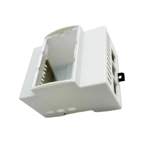 Cooling Case Box for RPI5 Board DIN Rail Shell Cover Easy Access to Ports - Afbeelding 10 van 10