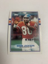1989 Topps NFL Mark Jackson Denver Broncos