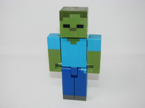 2016 MATTEL MINECRAFT ZOMBIE 5" ACTION FIGURE - Picture 2 of 4