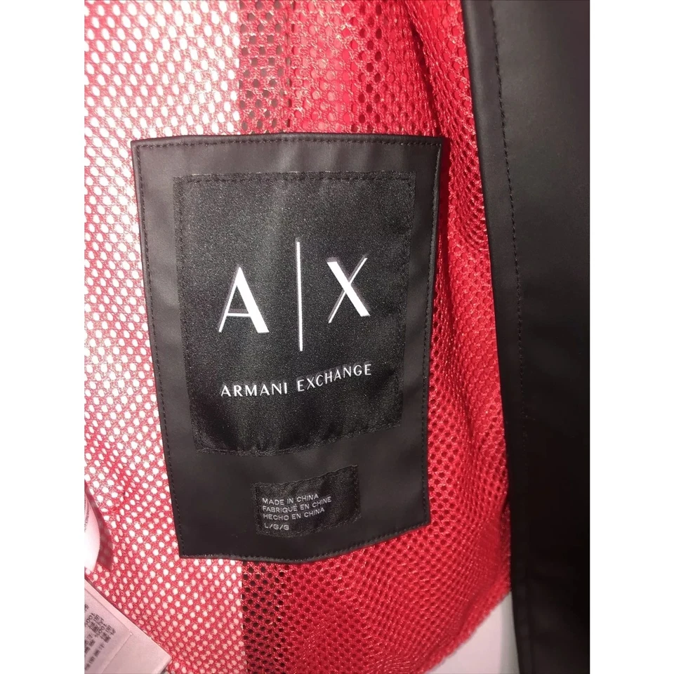 Armani Exchange - Men’s Rain Jacket Black | Sz: M | NWOT - Image 3 of 3