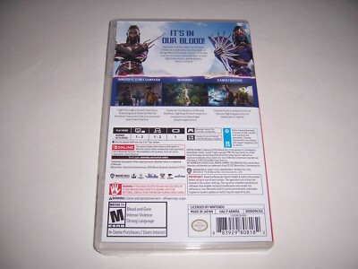 AUTHENTIC Replacement Case ONLY Box Nintendo Switch - Mortal